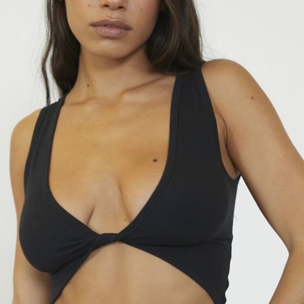 urban outfitters twist wrap top